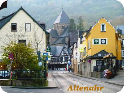 Altenahr dorpsgezicht ahrdal-eifel-duitsland
